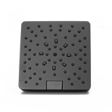 Modern Square Showerhead in Spot Defense Matte Black