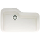 Franke Orca 30" x 19-1/2" Single Basin Undermount Fireclay Kitchen Sink ORK110-BT