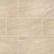 MSI aria oro 12x24 polished porcelain floor wall tile NARIORO1224P product shot multiple tiles top view