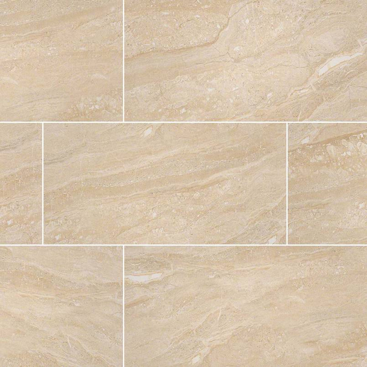 Aria Oro Polished Porcelain Floor and Wall Tiles - MSI Collection ARIA ORO POLISHED 12X24 (Case)