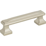 Atlas Homewares Wadsworth Pull 3 3/4 Inch (c-c) Polished Nickel