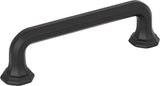 Atlas Homewares Elizabeth Pull 3 3/4 Inch (c-c) Matte Black