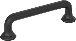 Atlas Homewares Elizabeth Pull 3 3/4 Inch (c-c) Matte Black