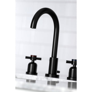 Fauceture FSC8920DX Concord Widespread Bathroom Faucet, Matte Black