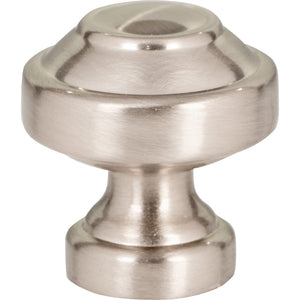 Atlas Homewares Malin Knob 1 1/8 Inch Brushed Nickel