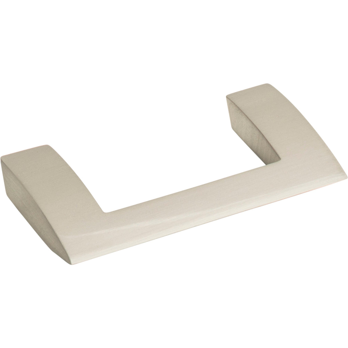 Atlas Homewares Angled Drop Pull 3 Inch (c-c) Brushed Nickel