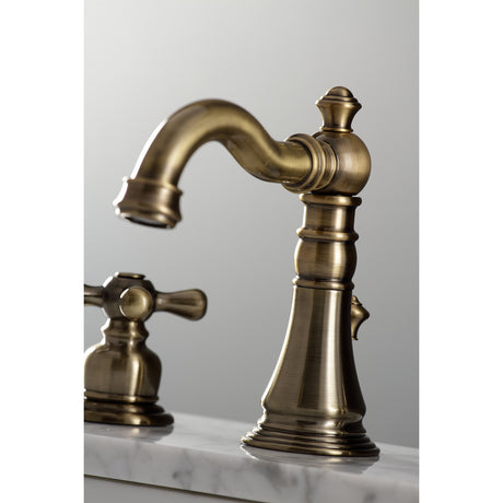 Fauceture FSC19733AX American Classic Widespread Bathroom Faucet, Antique Brass