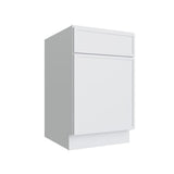 Oslo White Single Door Standard Base Cabinet - 18" W