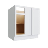 Oslo White Blind Base Cabinet for 36" to 39" Space - 30" W