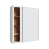 Oslo White Blind Wall Cabinet - 30" W x 42" H