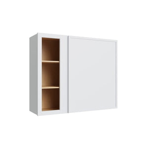 Oslo White Blind Wall Cabinet - 36