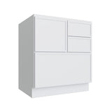 Oslo White Cooking Center Base Cabinet - 30" W