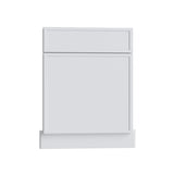 Oslo White Corner Sink Front for 42" Space - 27" W