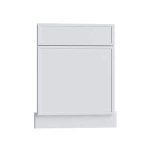 Oslo White Corner Sink Front for 42