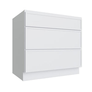 Oslo White Drawer Base Cabinet - 21