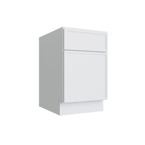Oslo White Desk Drawer Base - 18