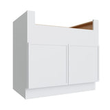 Oslo White Farm Sink Base Cabinet - 36" W