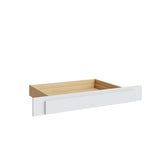 Oslo White Vanity Drawer - 36" W with Adjustable Sides