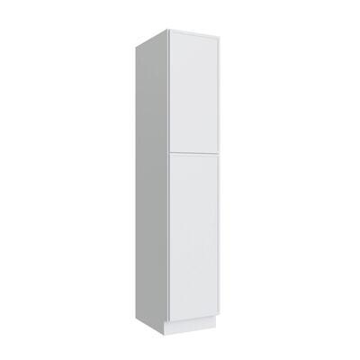 Oslo White Pantry - 18" W x 84" H