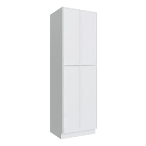 Oslo White Pantry - 24" W x 96" H