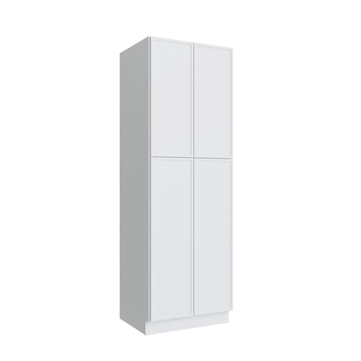 Oslo White Pantry - 30" W x 90" H