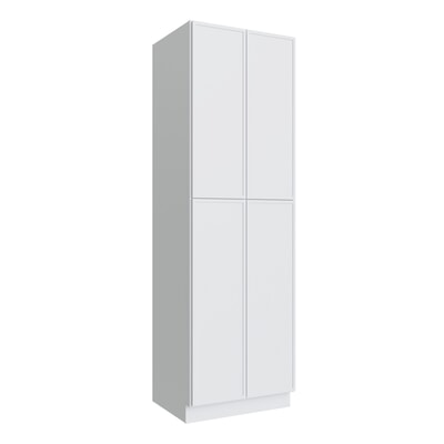 Oslo White Pantry - 30" W x 96" H