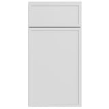 Oslo White B15 Sample Door, Drawer Front & Face Frame