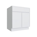 Oslo White Sink Base Cabinet - 30" W
