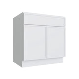 Oslo White Sink Base Cabinet - 33" W