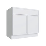 Oslo White Sink Base Cabinet - 36" W