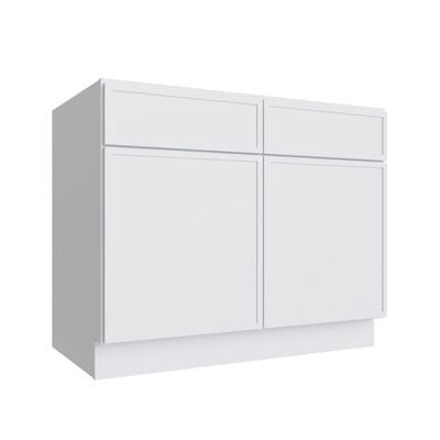 Oslo White Sink Base Cabinet w/ CS - 42" W