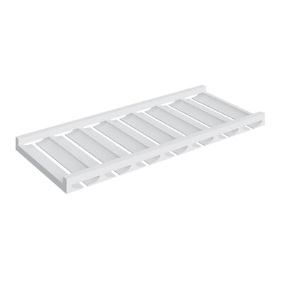 Oslo White Stemware Rack