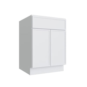 Oslo White Double Door Vanity - 30" W