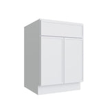 Oslo White Double Door Vanity - 36" W