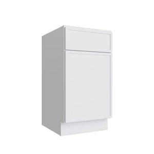 Oslo White Single Door Base Vanity - 12