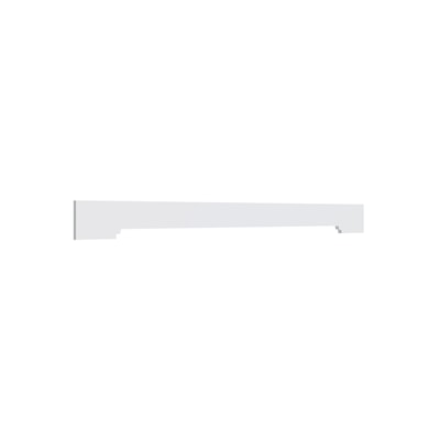 Oslo White Furniture Valance - 37" W