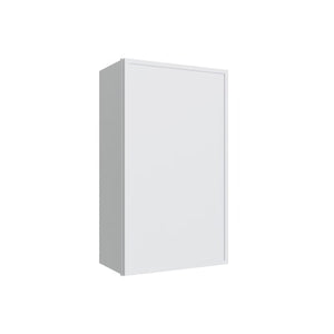 Oslo White Single Door Wall Cabinet - 21