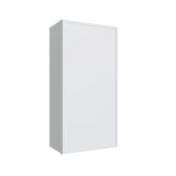 Oslo White Single Door Wall Cabinet - 21" W x 42" H