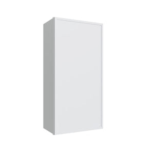 Oslo White Single Door Wall Cabinet - 21
