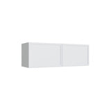 Oslo White Double Door Wall Cabinet - 30" W x 12" H