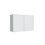 Oslo White Double Door Wall Cabinet - 30" W x 21" H