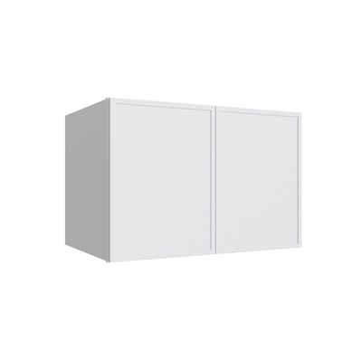 Oslo White Deep Wall Cabinet - 33" W x 24" H x 24" D