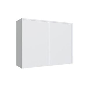 Oslo White Double Door Wall Cabinet - 36