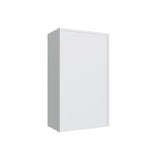 Oslo White Single Door Wall Cabinet - 9" W x 36" H
