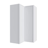 Oslo White Wall Easy Reach 24"W x 42"H X 12"D