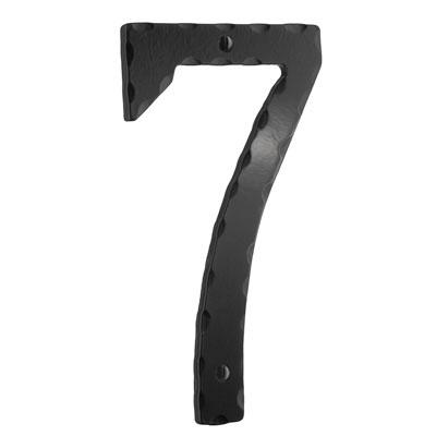 Smedbo Smedbo House Number 7 in Black Wrought Iron