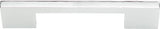 Atlas Homewares Thin Square Pull 5 1/16 Inch (c-c) Polished Chrome