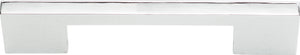 Atlas Homewares Thin Square Pull 5 1/16 Inch (c-c) Polished Chrome