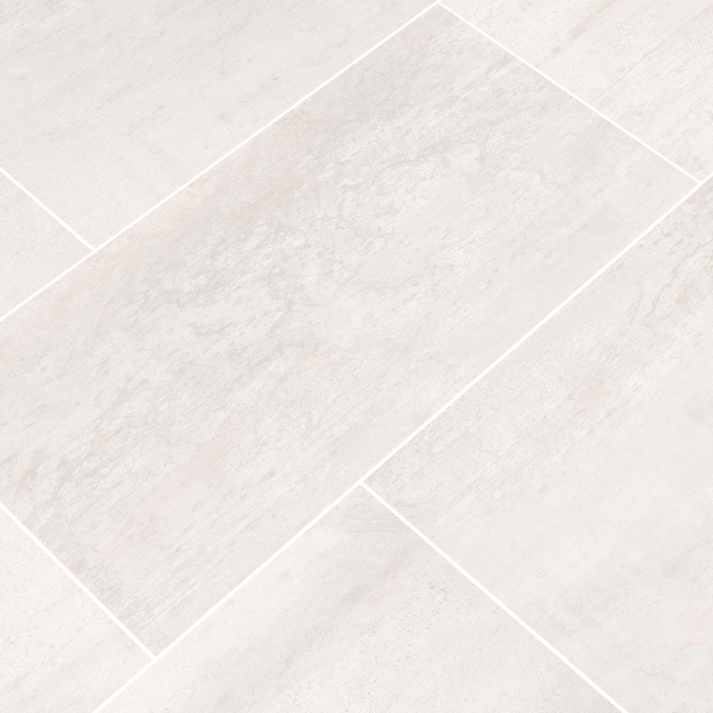 Oxide Blanc 12"X24" Glazed Porcelain Floor and Wall Tile - MSI Collection OXIDE BLANC 12X24 (Case)