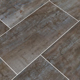 Oxide Iron 12"X24" Glazed Porcelain Floor and Wall Tile - MSI Collection OXIDE IRON 12X24 (Case)